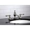 Kingston Brass KC7066AL Vintage 8" Widespread Bathroom Faucet, Polished Nickel KC7066AL - alternate 3